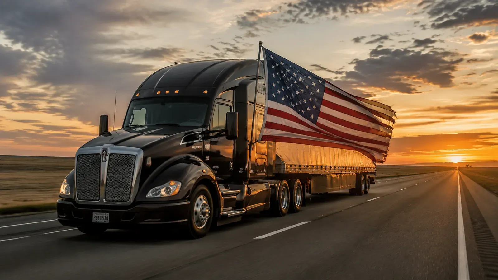 Evergreen Flag Review: 18 Months Flying Old Glory on My Kenworth