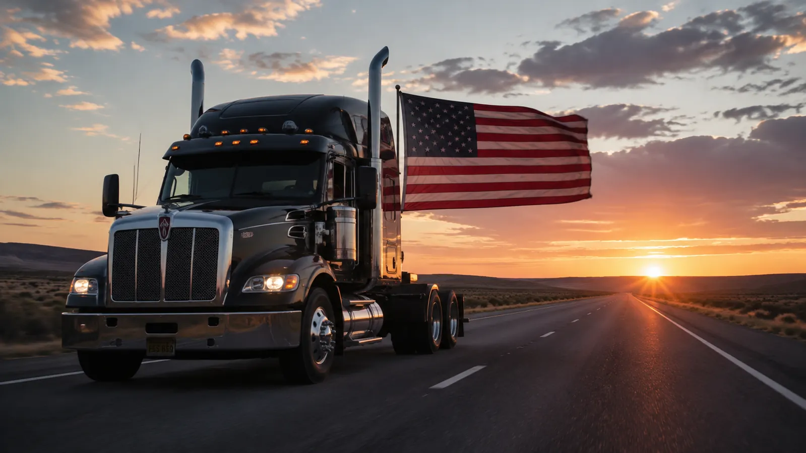 How to Fly Old Glory on a Semi Truck Without It Shredding in a Month