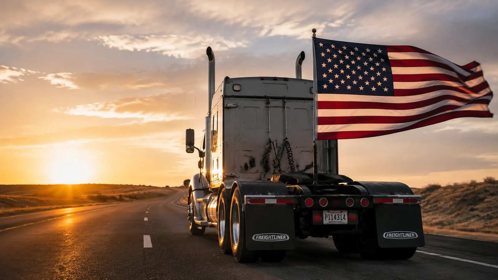 Hitch Mount vs Bed Side Mount for Semi Truck Flags: Which One Wins?